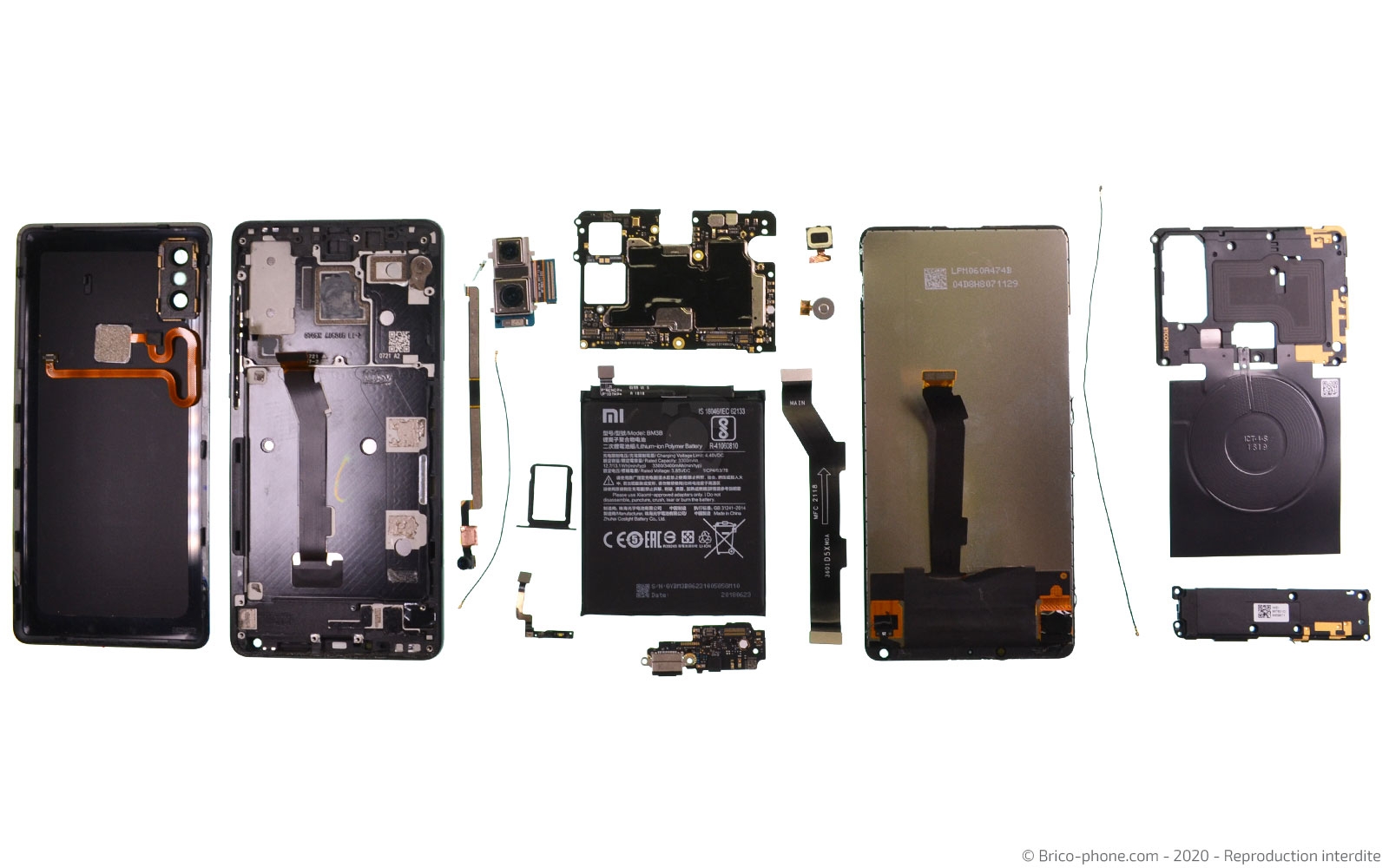 Démontage complet sur Mi Mix 2S photo 1