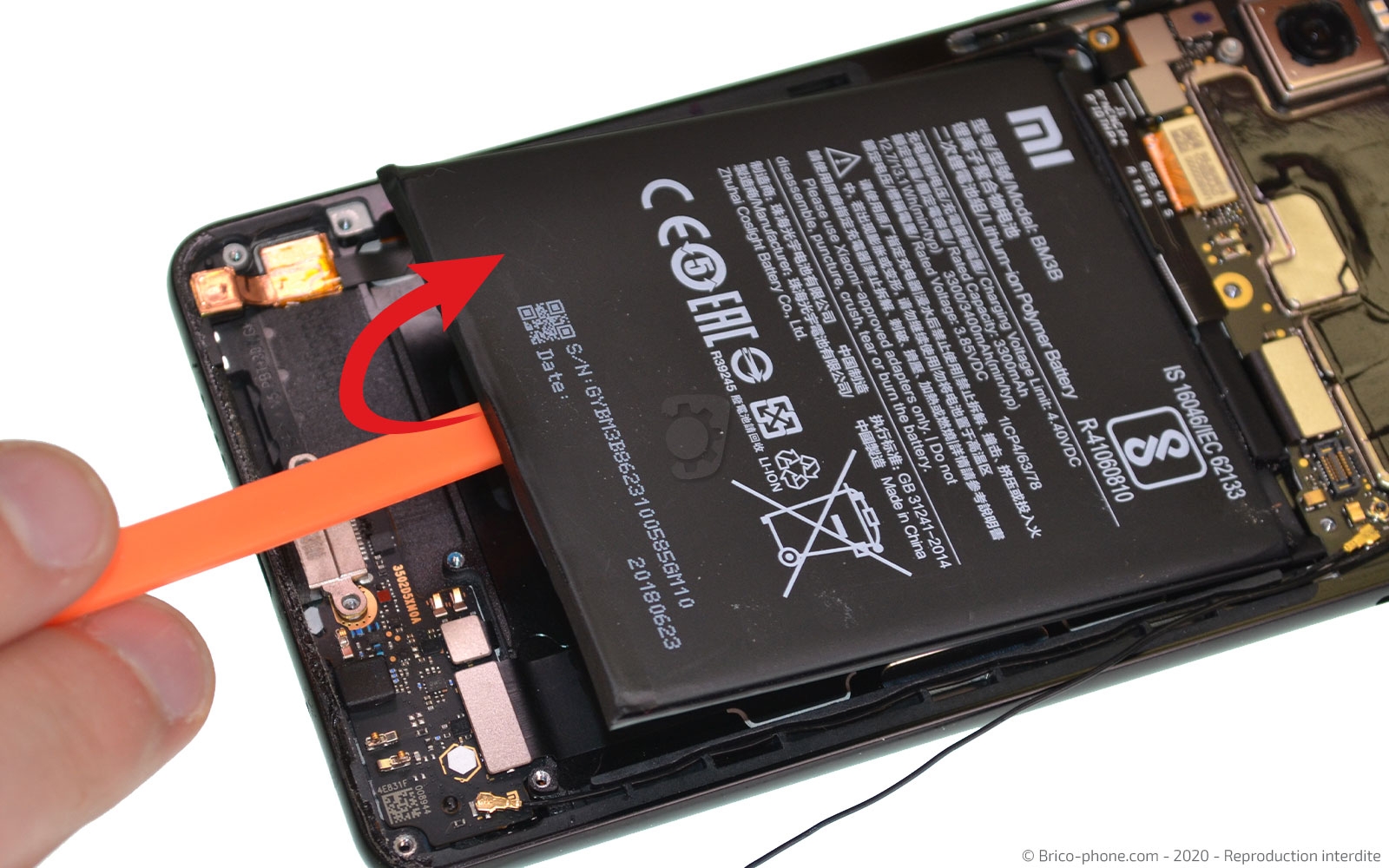 Changement d'écran (vitre+LCD) sur Mi Mix 2S photo 3