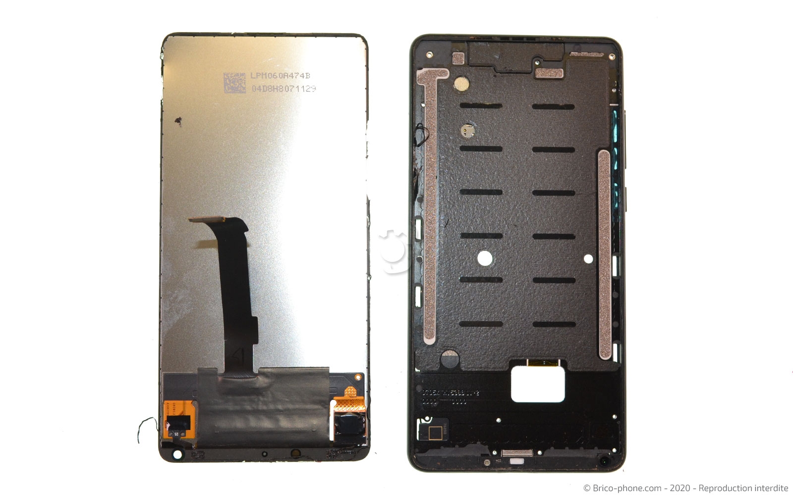 Changement d'écran (vitre+LCD) sur Mi Mix 2S photo 2