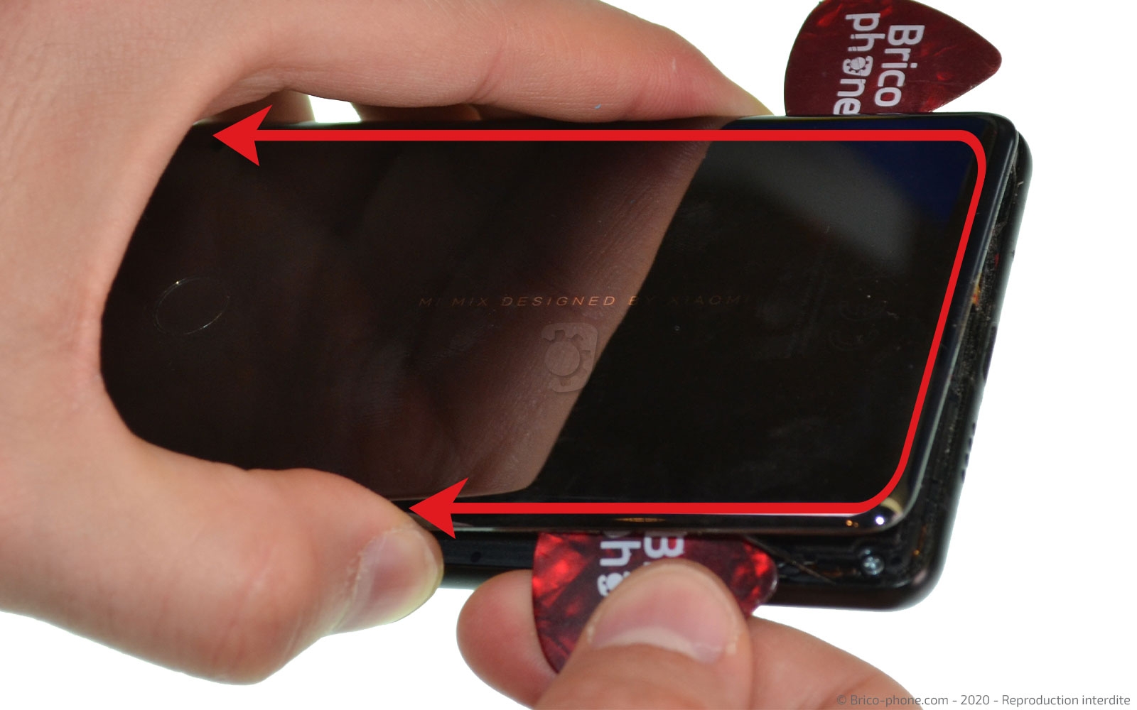 Changement de batterie sur Mi Mix 2S photo 4