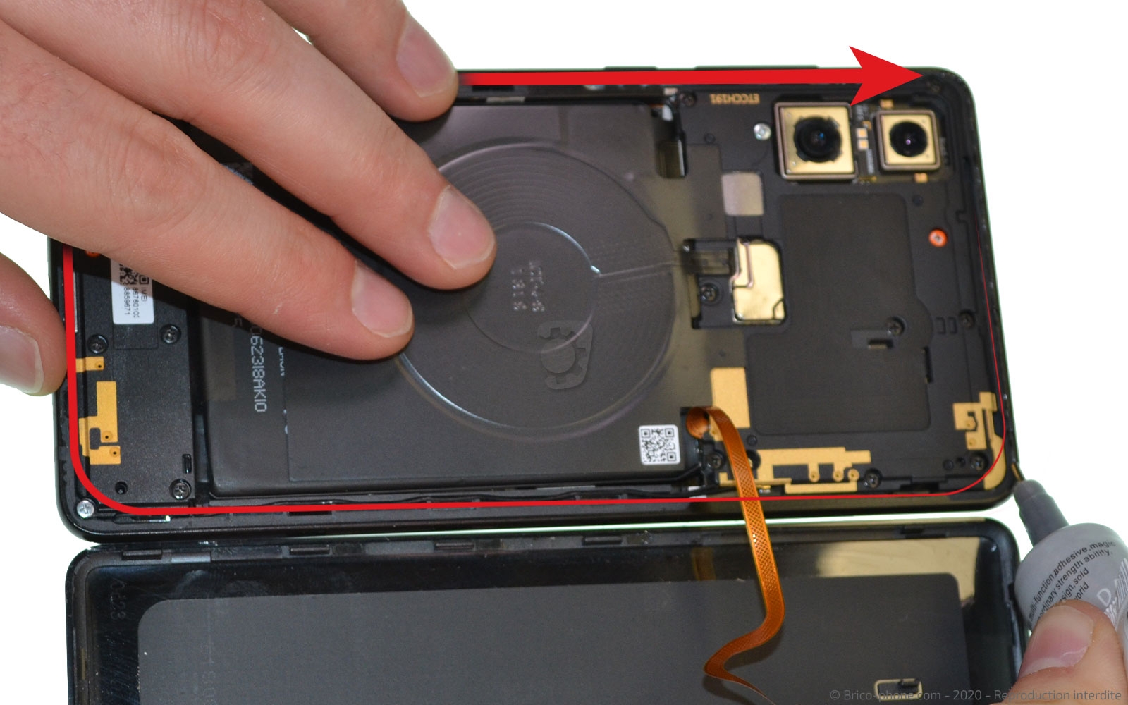 Changement du connecteur de charge sur Mi Mix 2S photo 1