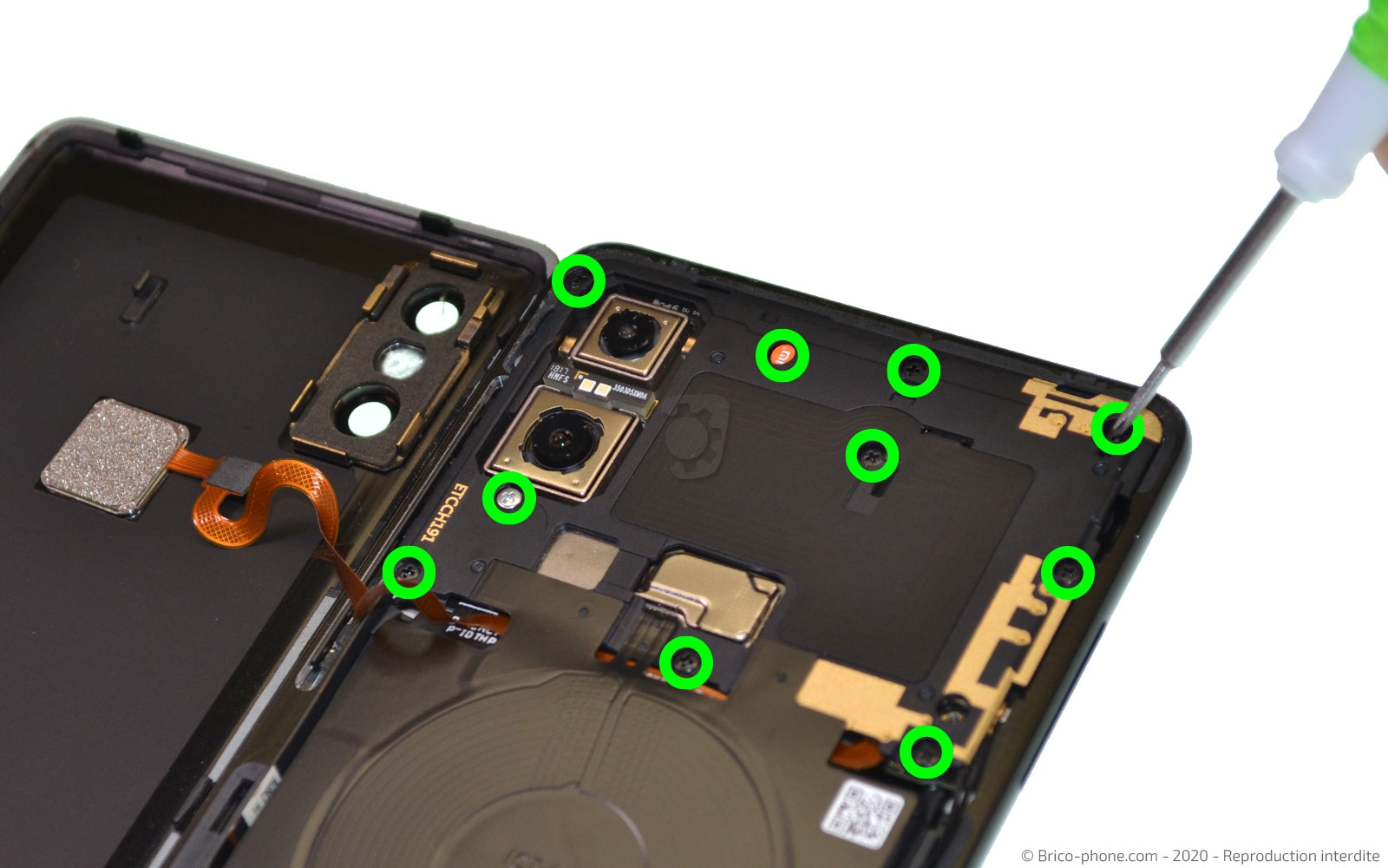 Changement du connecteur de charge sur Mi Mix 2S photo 2