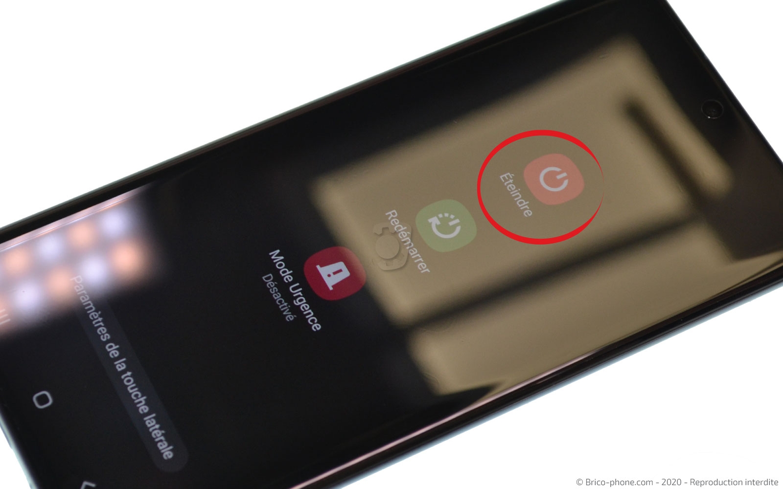 Changement de la vitre arrière sur Galaxy Note 10 photo 4