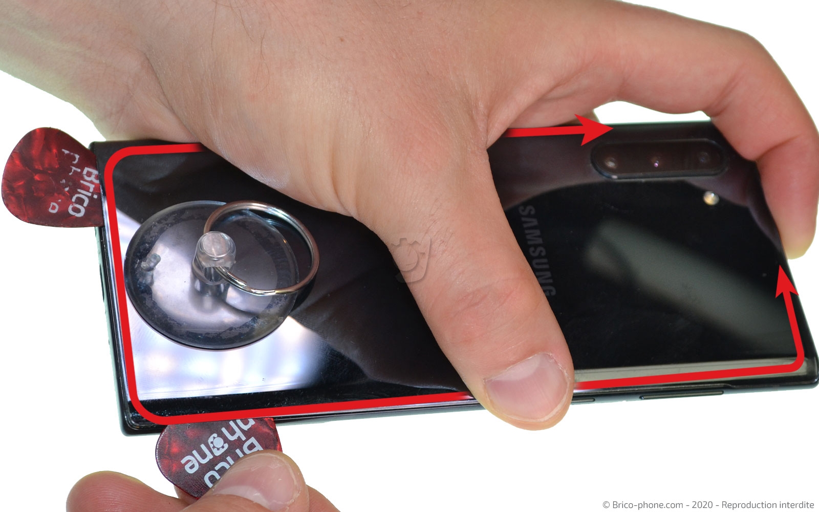 Changement de batterie sur Galaxy Note 10 photo 1