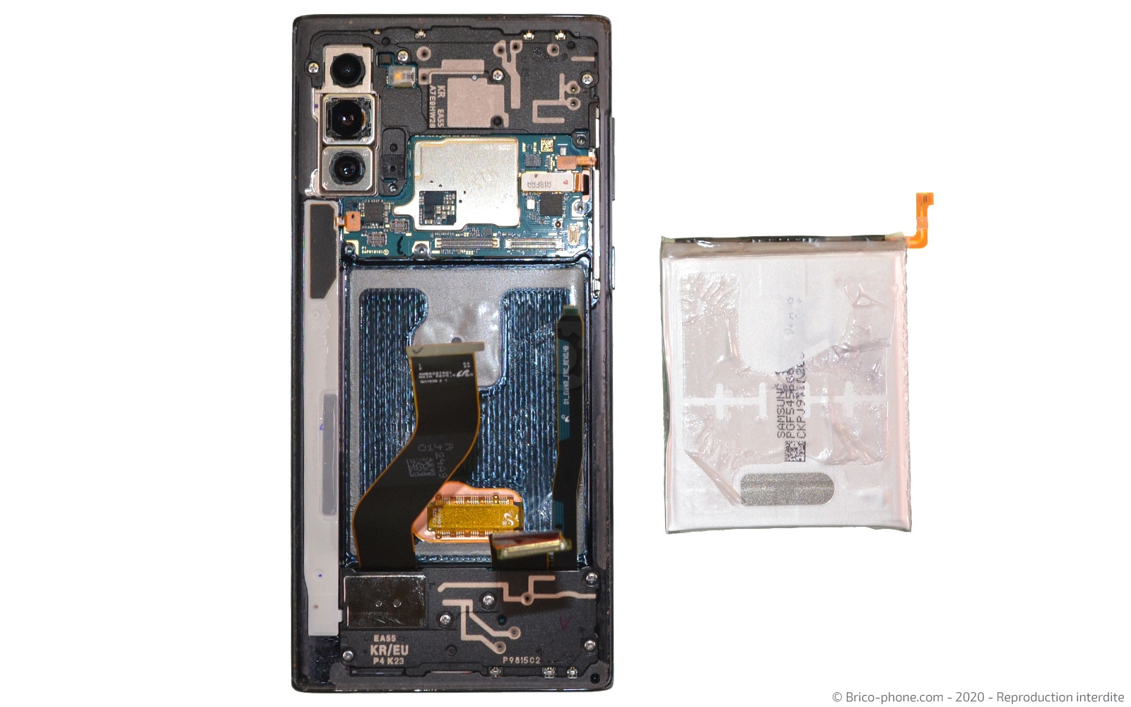 Changement de batterie sur Galaxy Note 10 photo 2