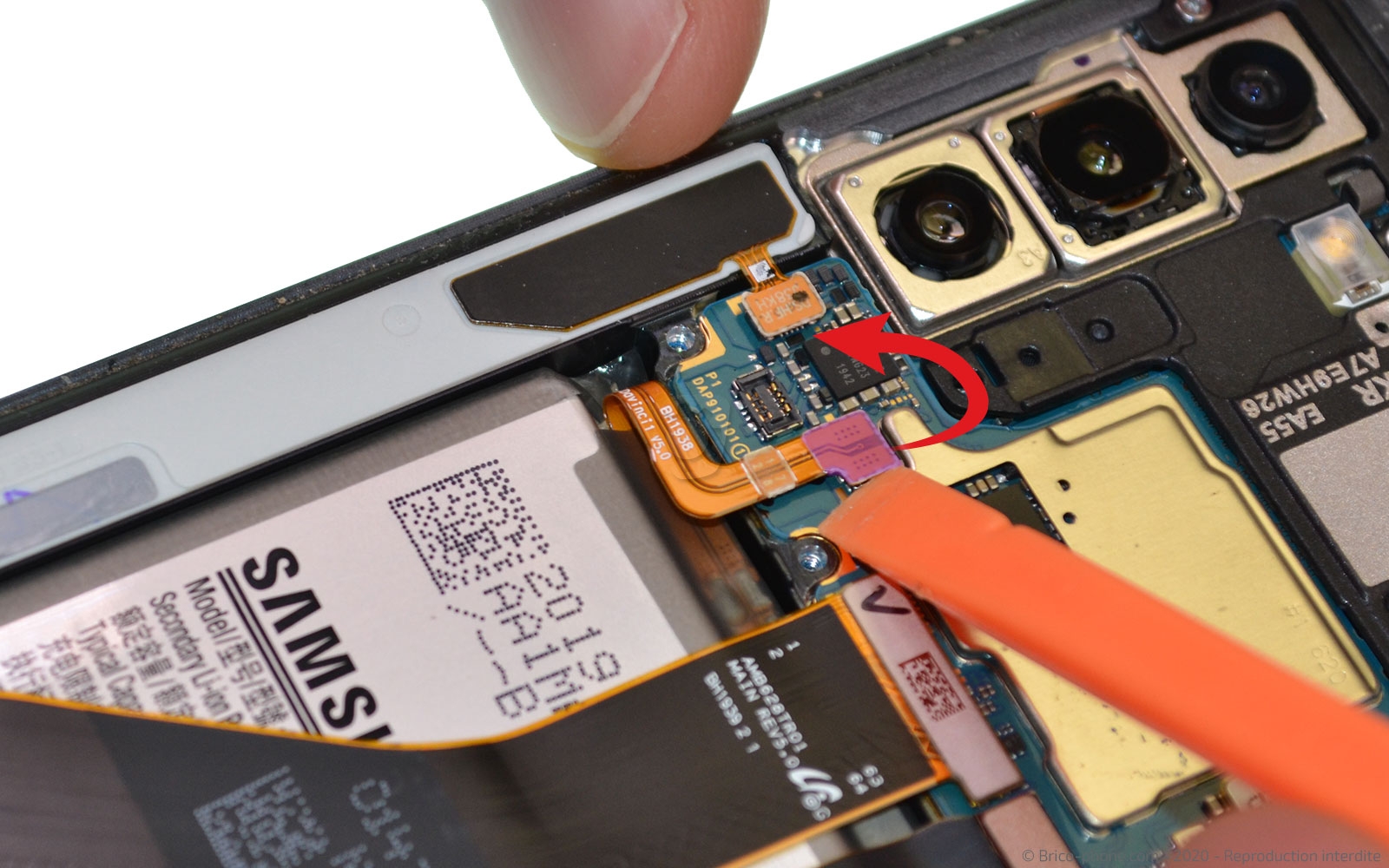 Changement de batterie sur Galaxy Note 10 photo 1