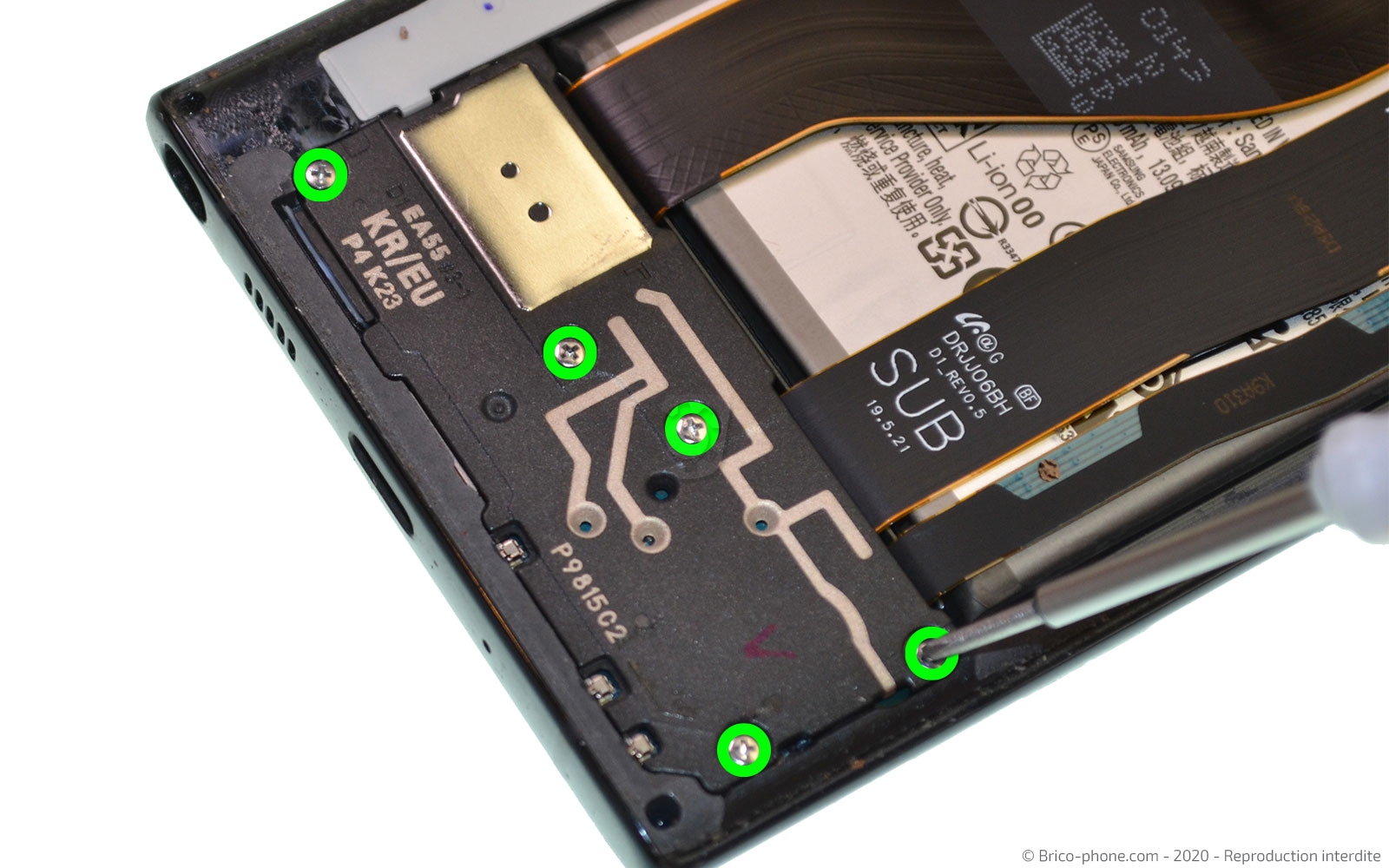 Changement du connecteur de charge sur Galaxy Note 10 photo 1