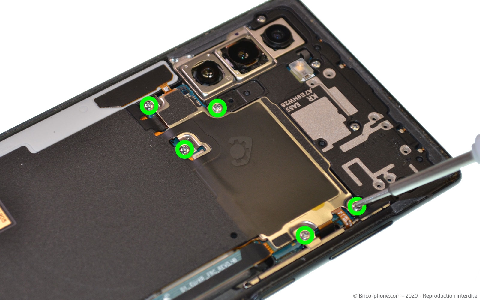 Changement du connecteur de charge sur Galaxy Note 10 photo 1