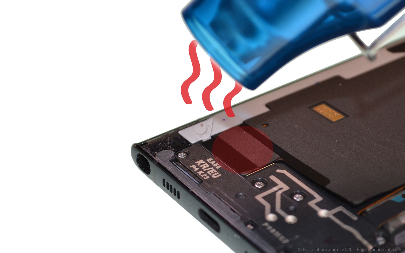 Changement du connecteur de charge sur Galaxy Note 10 photo 3