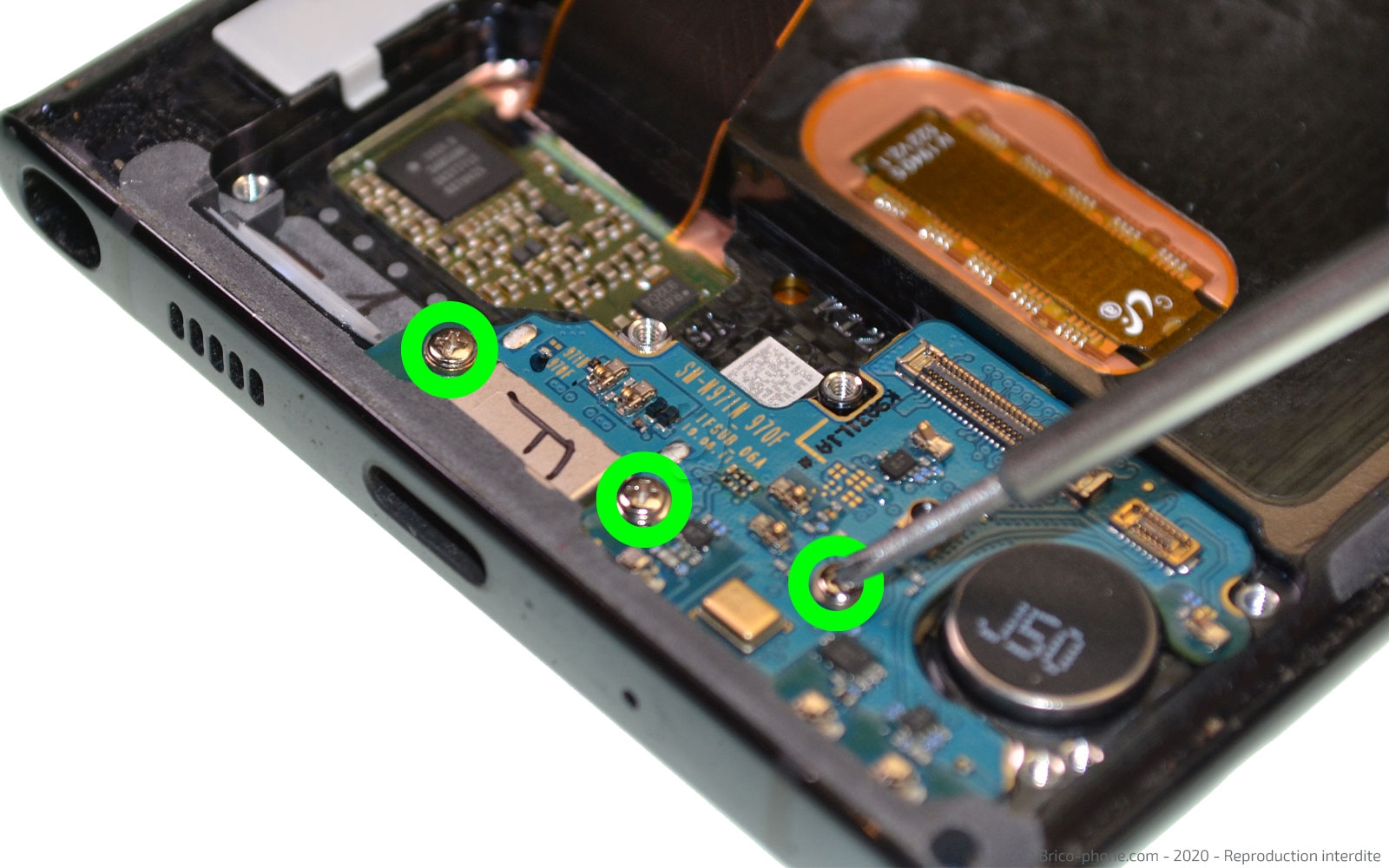 Changement du bloc écran sur Galaxy Note 10 photo 1