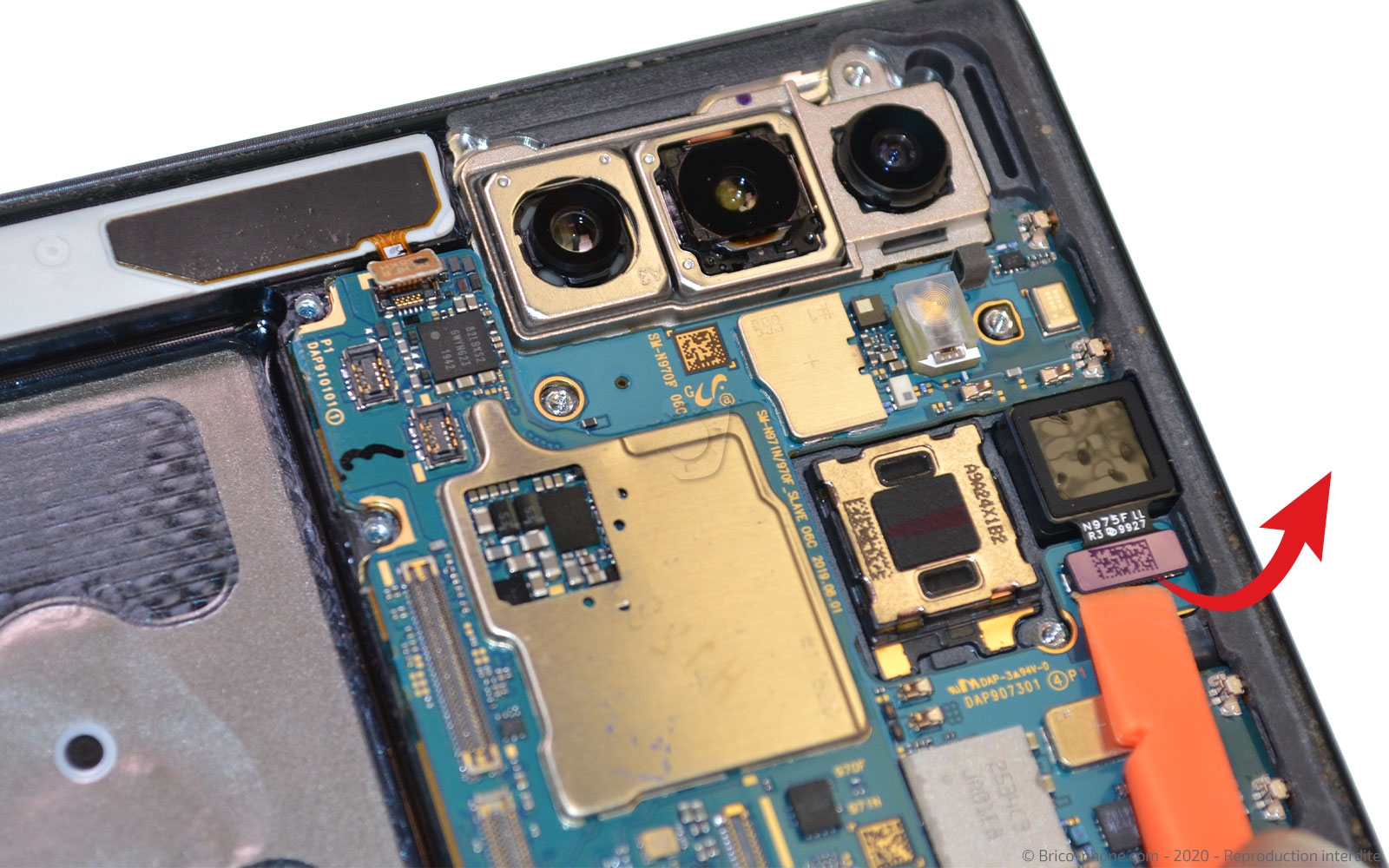 Changement du bloc écran sur Galaxy Note 10 photo 1