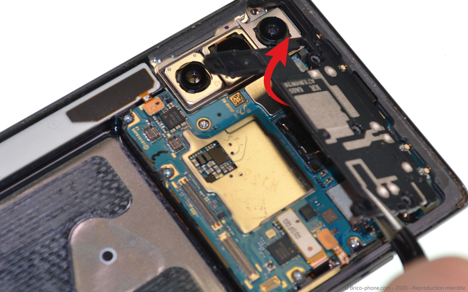 Changement du bloc écran sur Galaxy Note 10 photo 2