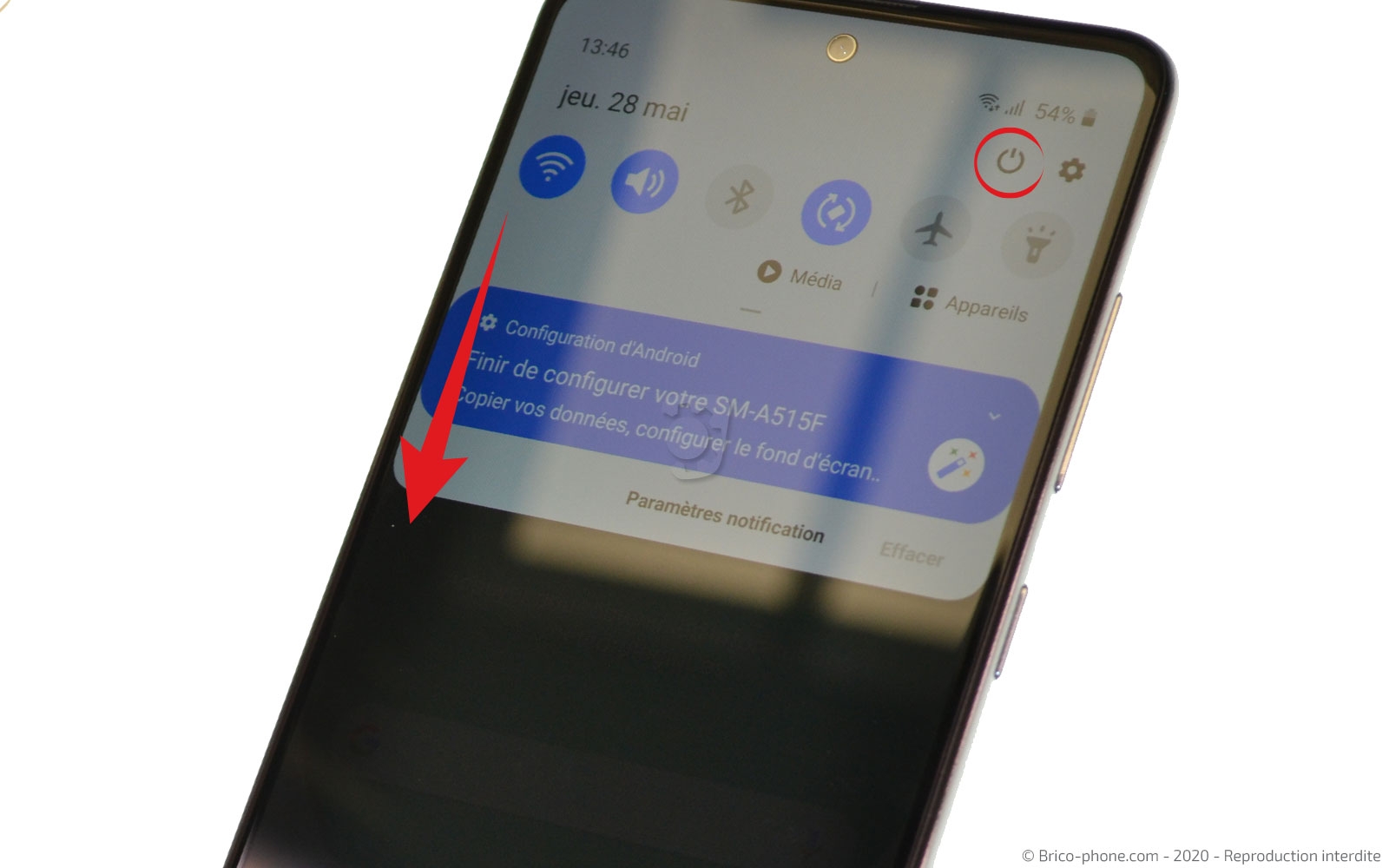 Démontage complet sur Galaxy A51 photo 3