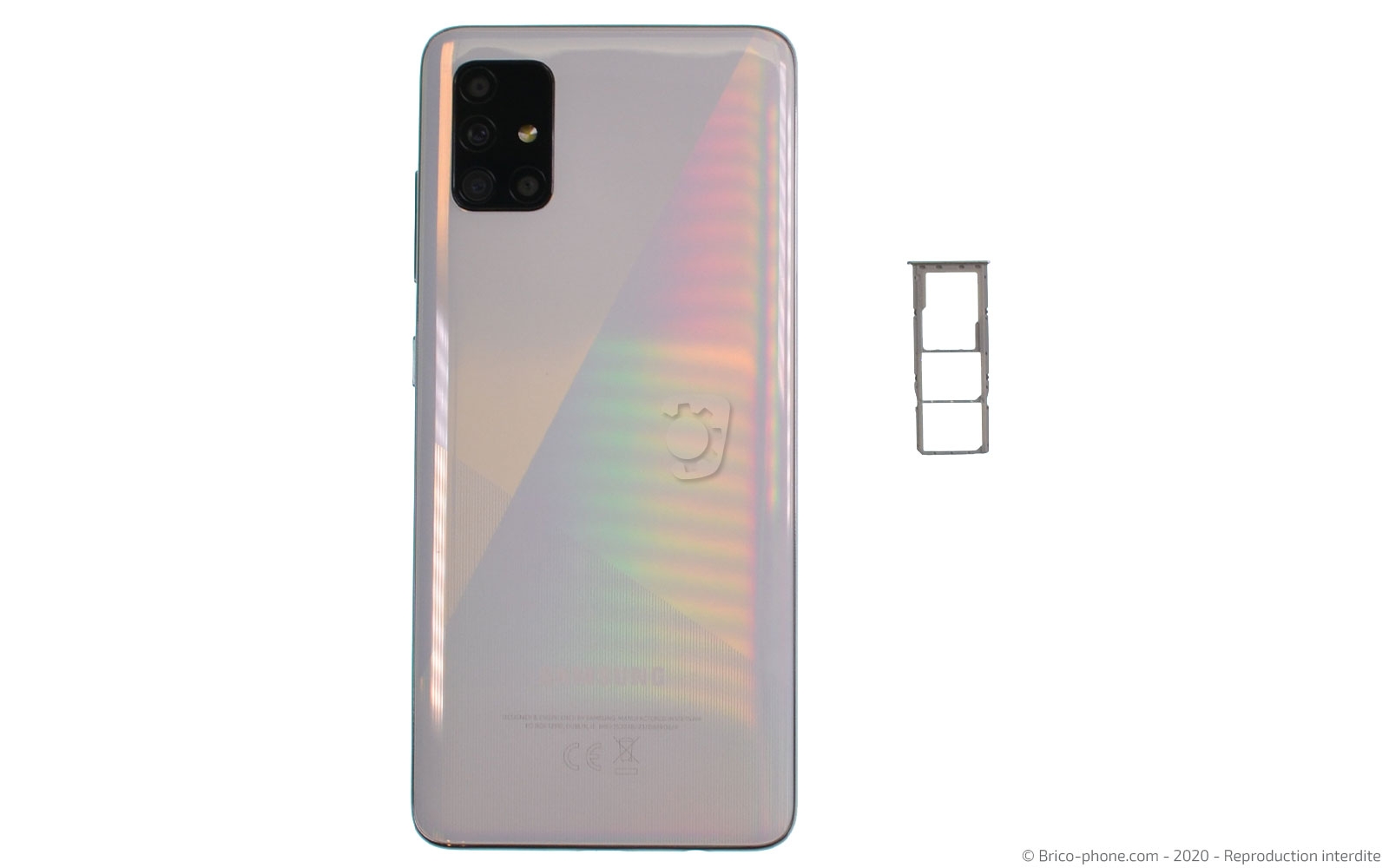 Changement de batterie  sur Galaxy A51 photo 3