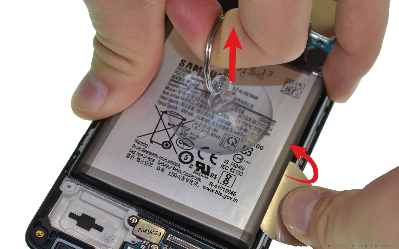 Changement du bloc écran  sur Galaxy A51 photo 1