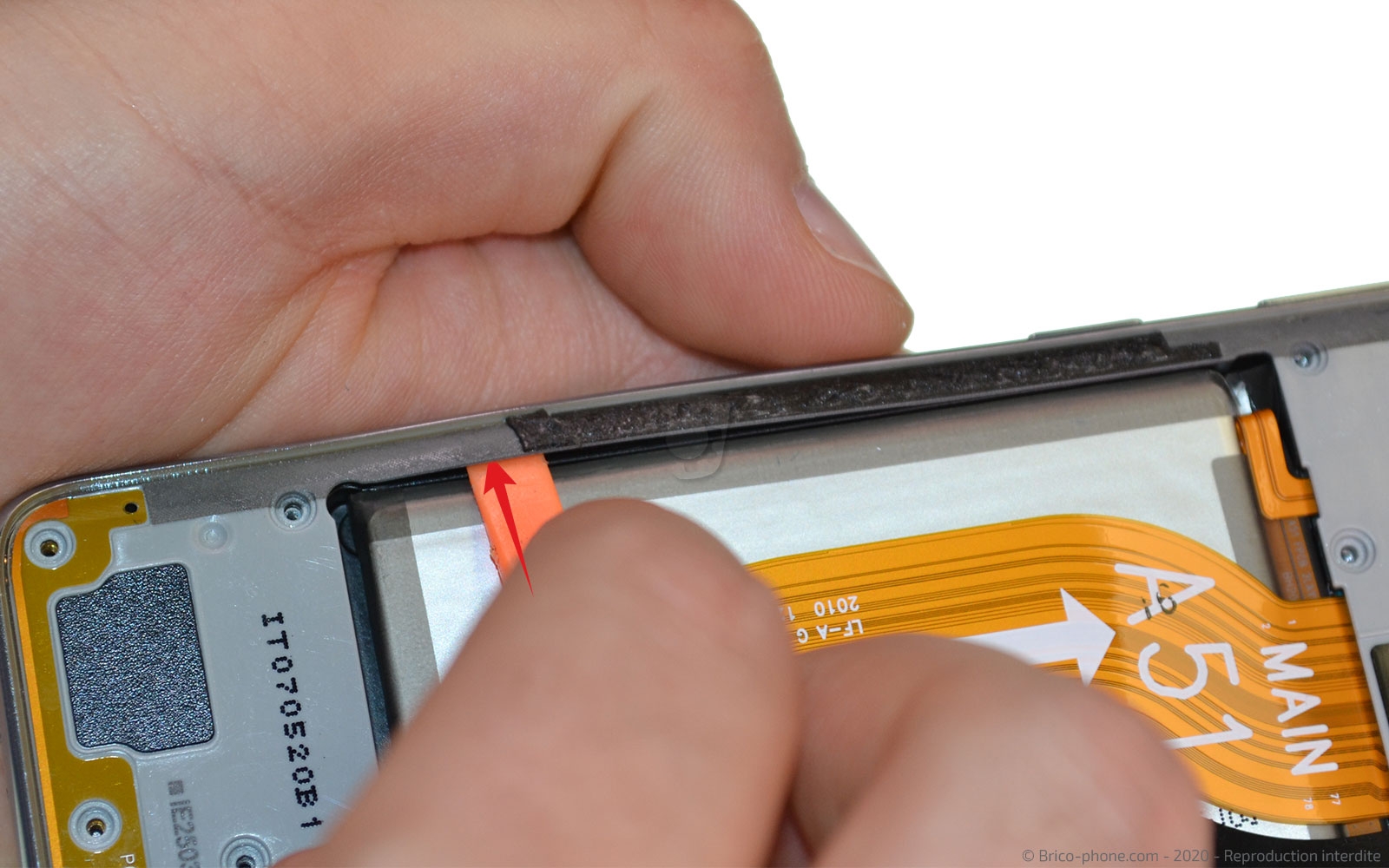 Changement du bloc écran  sur Galaxy A51 photo 2