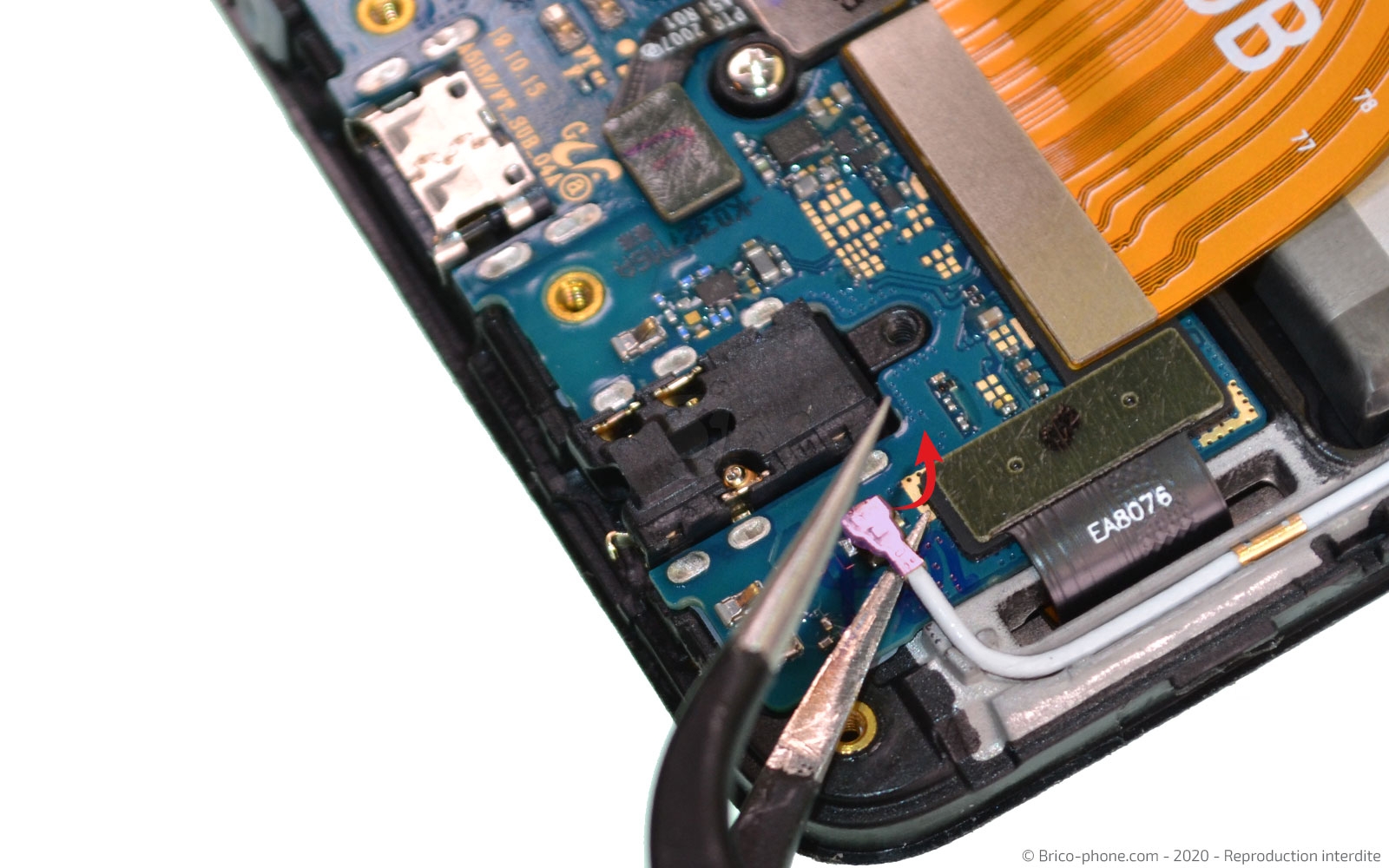 Changement du connecteur de charge sur Galaxy A51 photo 1