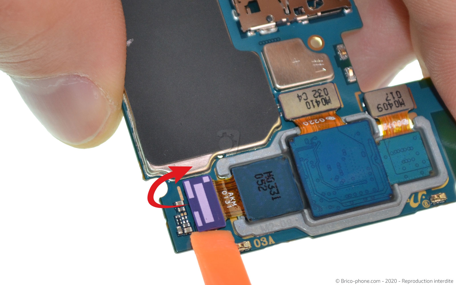 Démontage complet sur Galaxy A71 photo 3