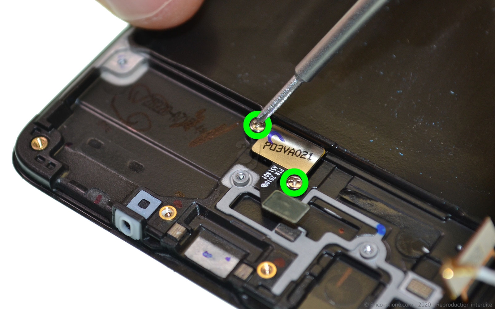 Démontage complet sur Galaxy A71 photo 1