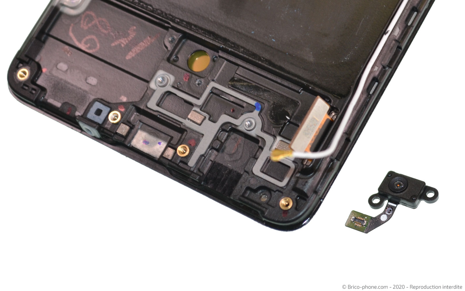 Démontage complet sur Galaxy A71 photo 2