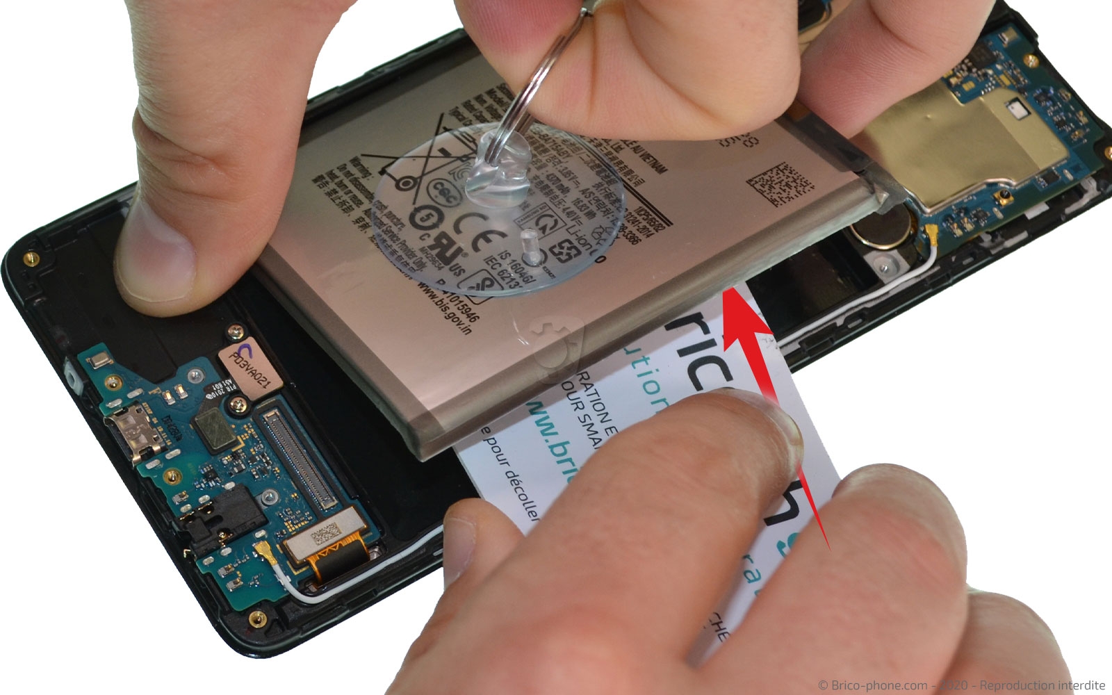 Démontage complet sur Galaxy A71 photo 2