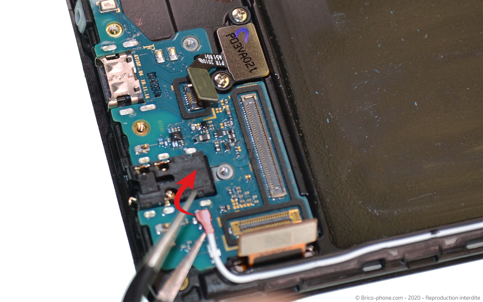 Changement du bloc écran sur Galaxy A71 photo 3