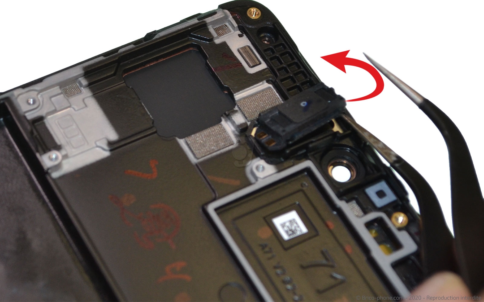 Changement du bloc écran sur Galaxy A71 photo 1