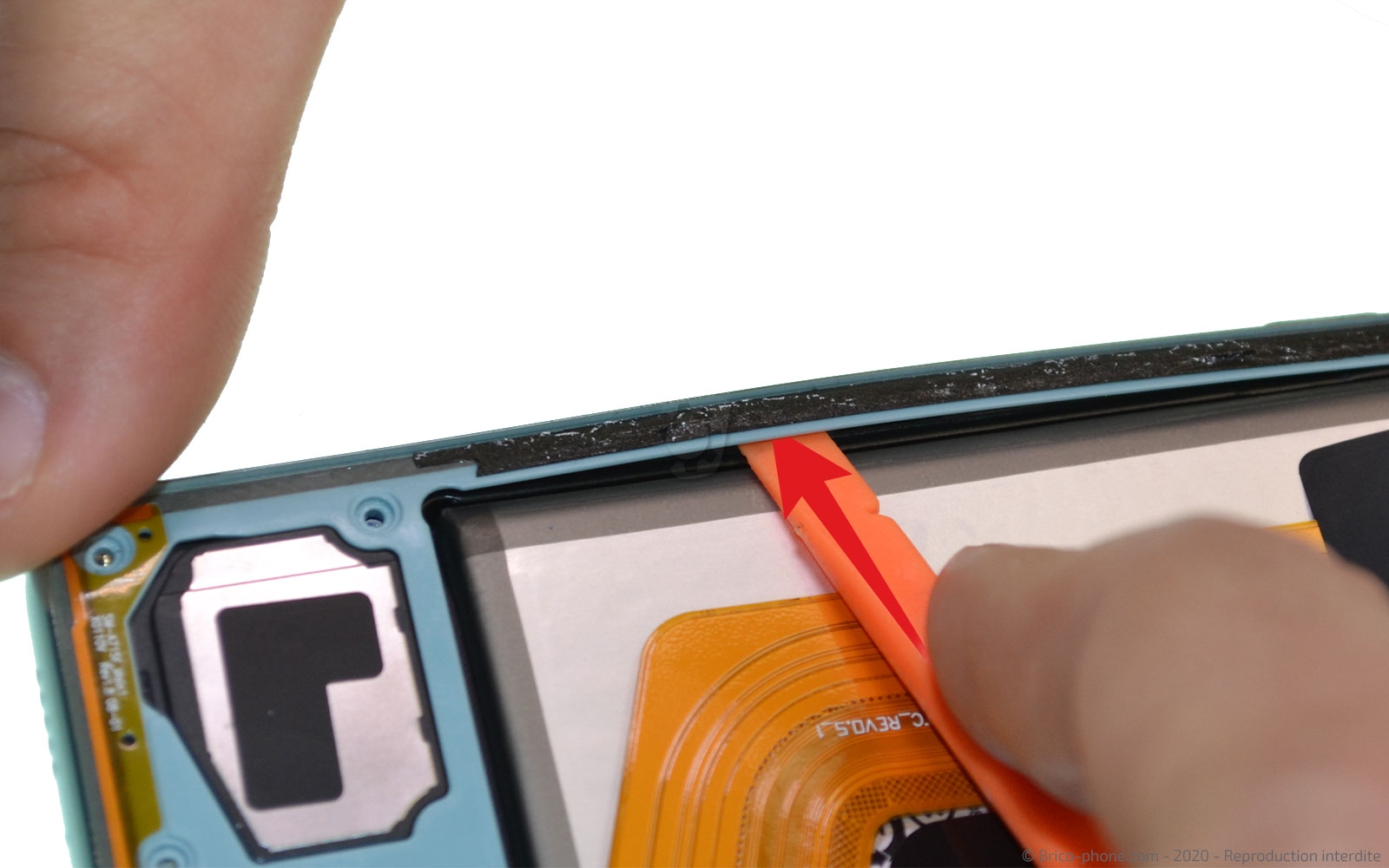 Changement du connecteur de charge sur Galaxy A71 photo 2