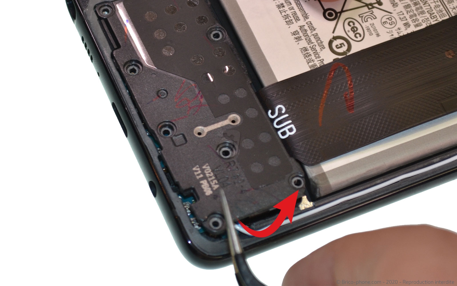 Démontage complet sur Galaxy Note 10 Lite photo 2