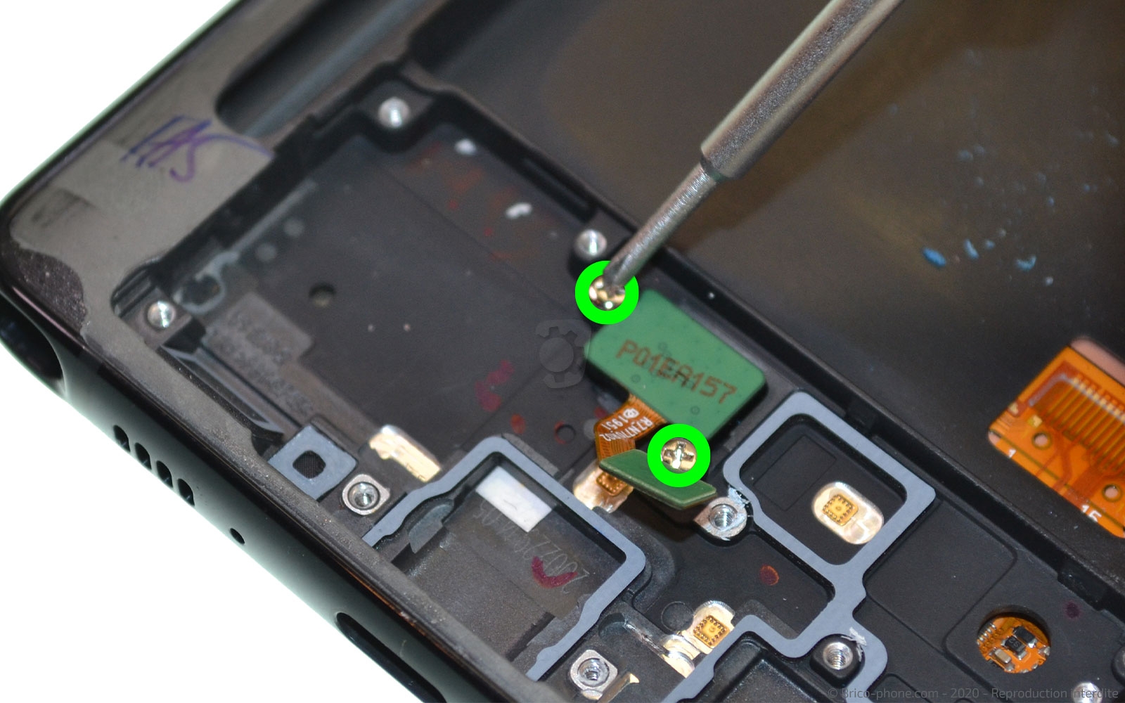 Changement du bloc écran sur Galaxy Note 10 Lite photo 1