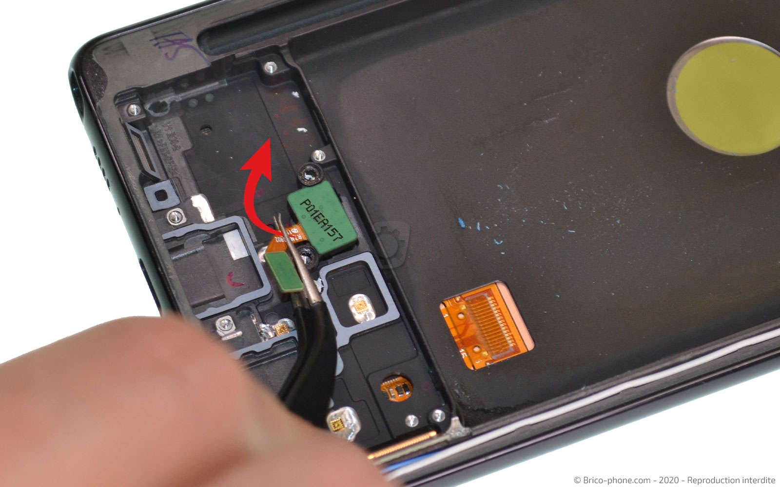 Changement du bloc écran sur Galaxy Note 10 Lite photo 2