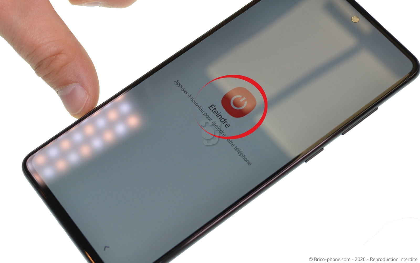 Changement du bloc écran sur Galaxy Note 10 Lite photo 2