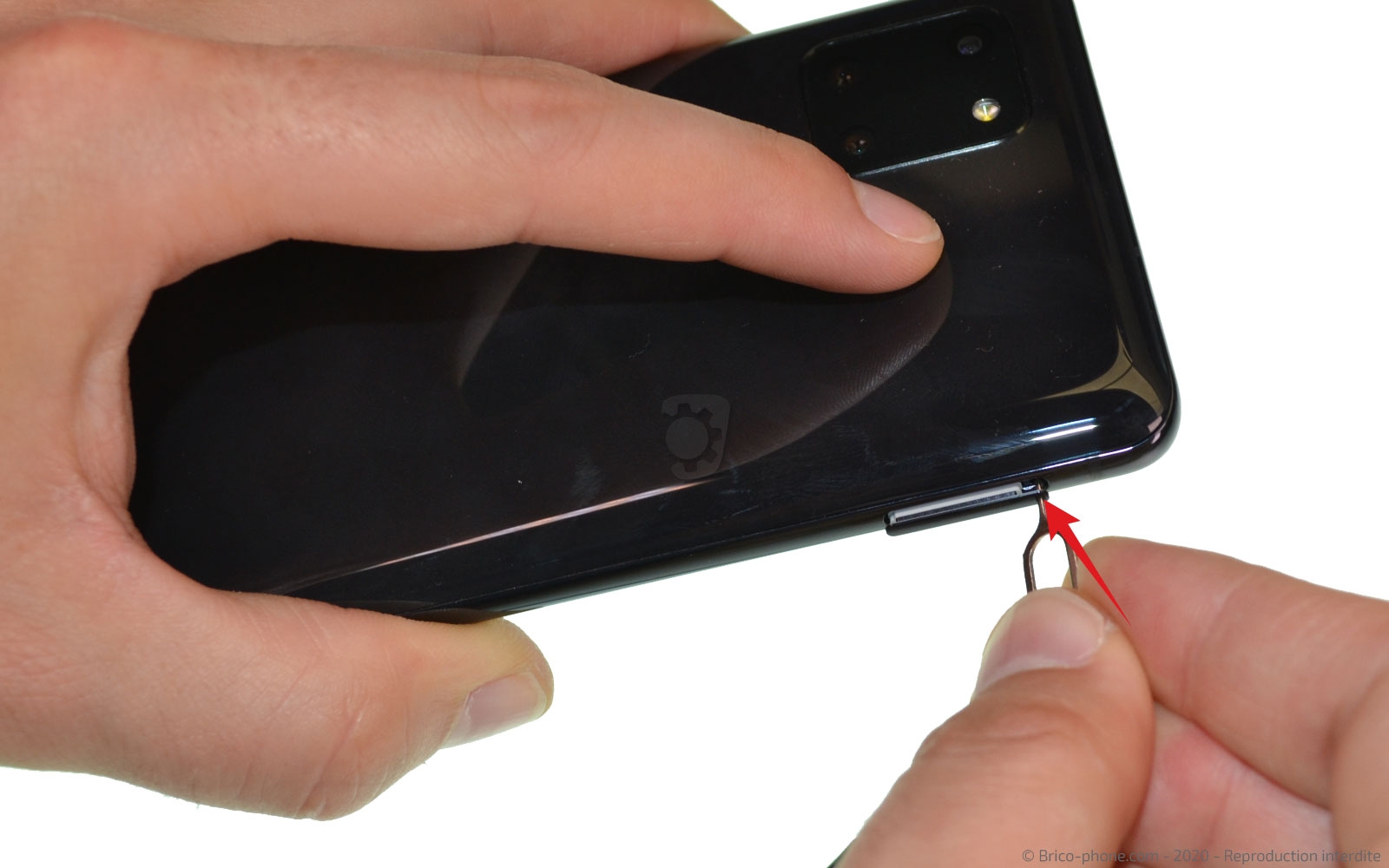 Changement du bloc écran sur Galaxy Note 10 Lite photo 3
