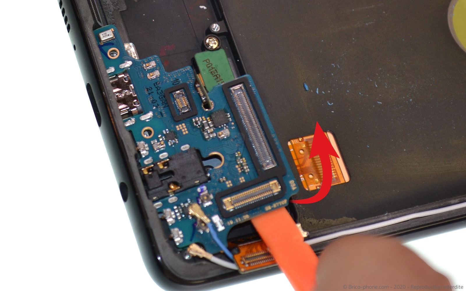 Changement du bloc écran sur Galaxy Note 10 Lite photo 2