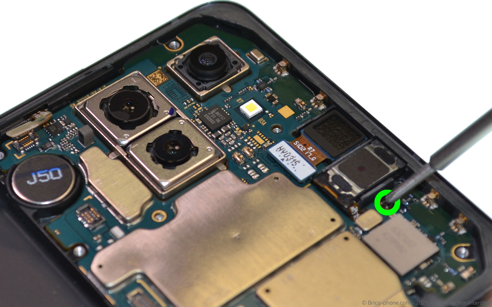 Changement du bloc écran sur Galaxy Note 10 Lite photo 1