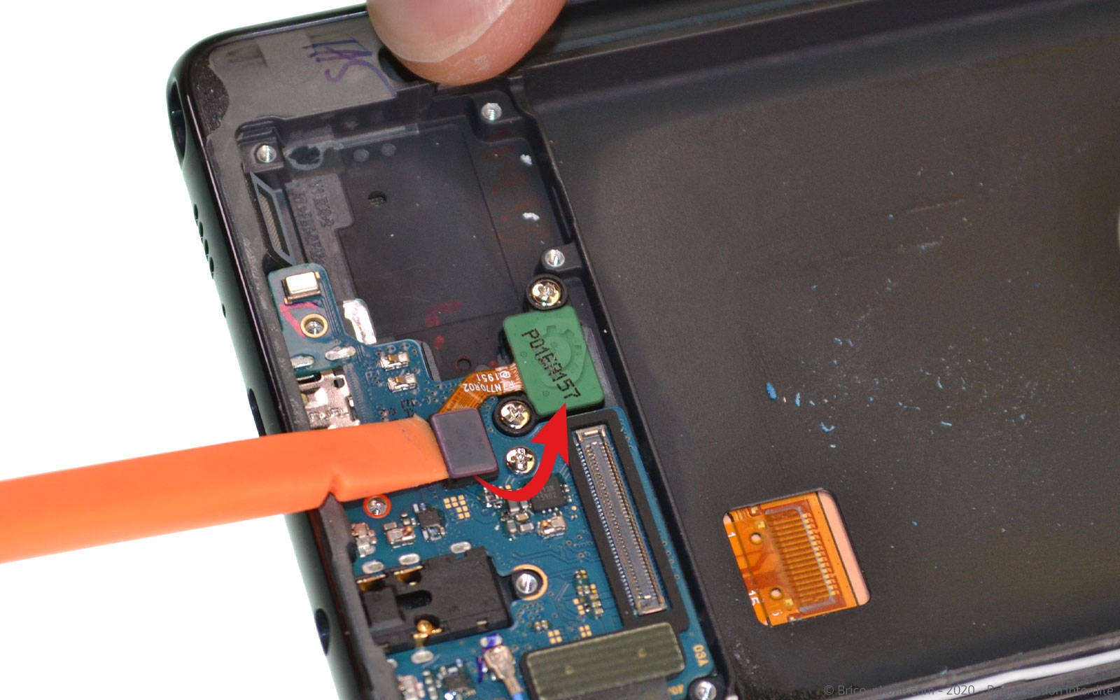 Changement du connecteur de charge sur Galaxy Note 10 Lite photo 1