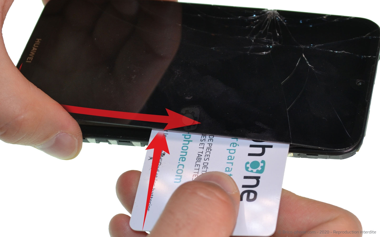 Changement de l'écran (vitre + LCD)  sur Y5 2019 photo 2