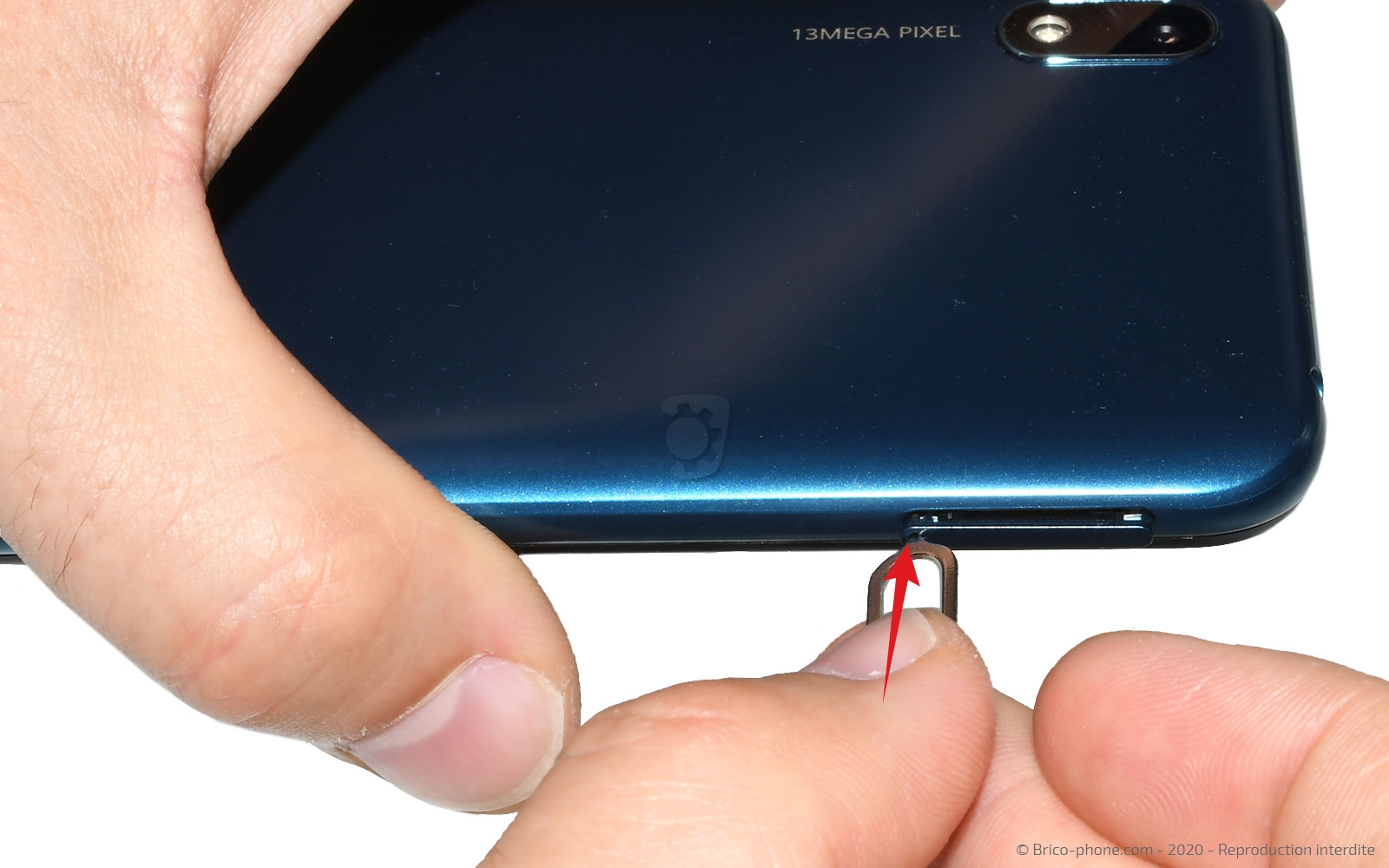 Changement de batterie sur Y5 2019 photo 1