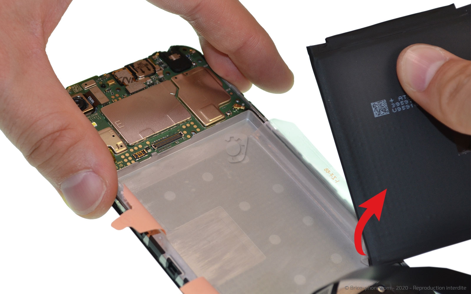 Changement de batterie sur Y5 2019 photo 1