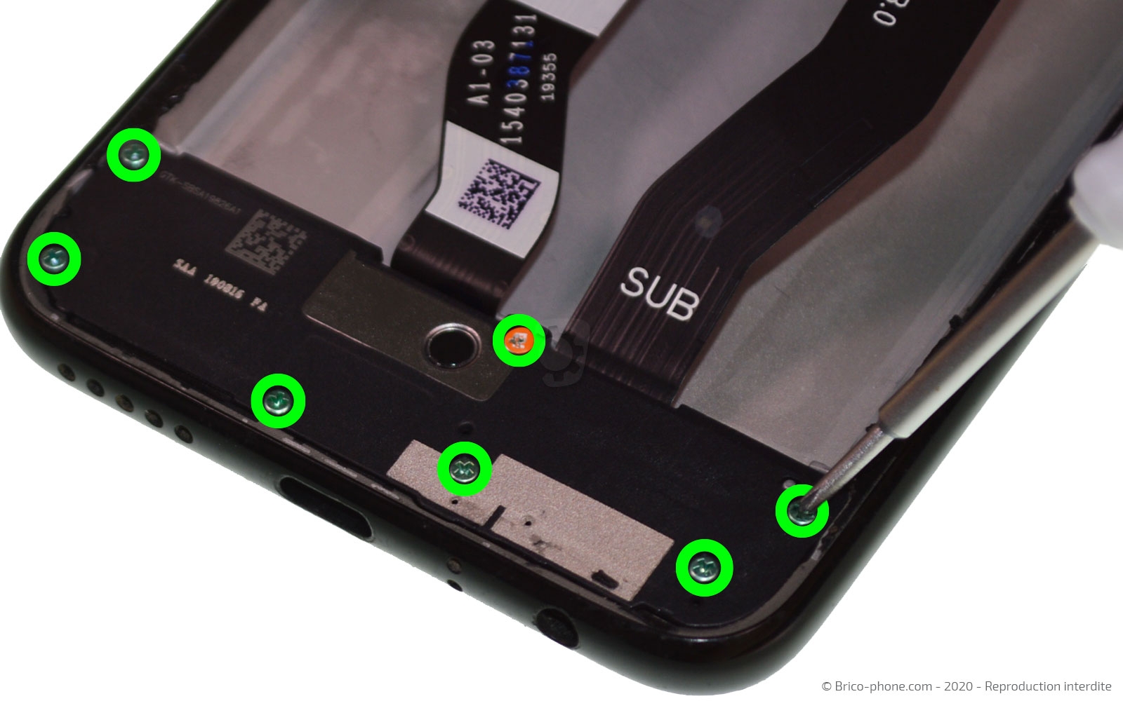 Démontage complet sur Redmi Note 8 photo 1