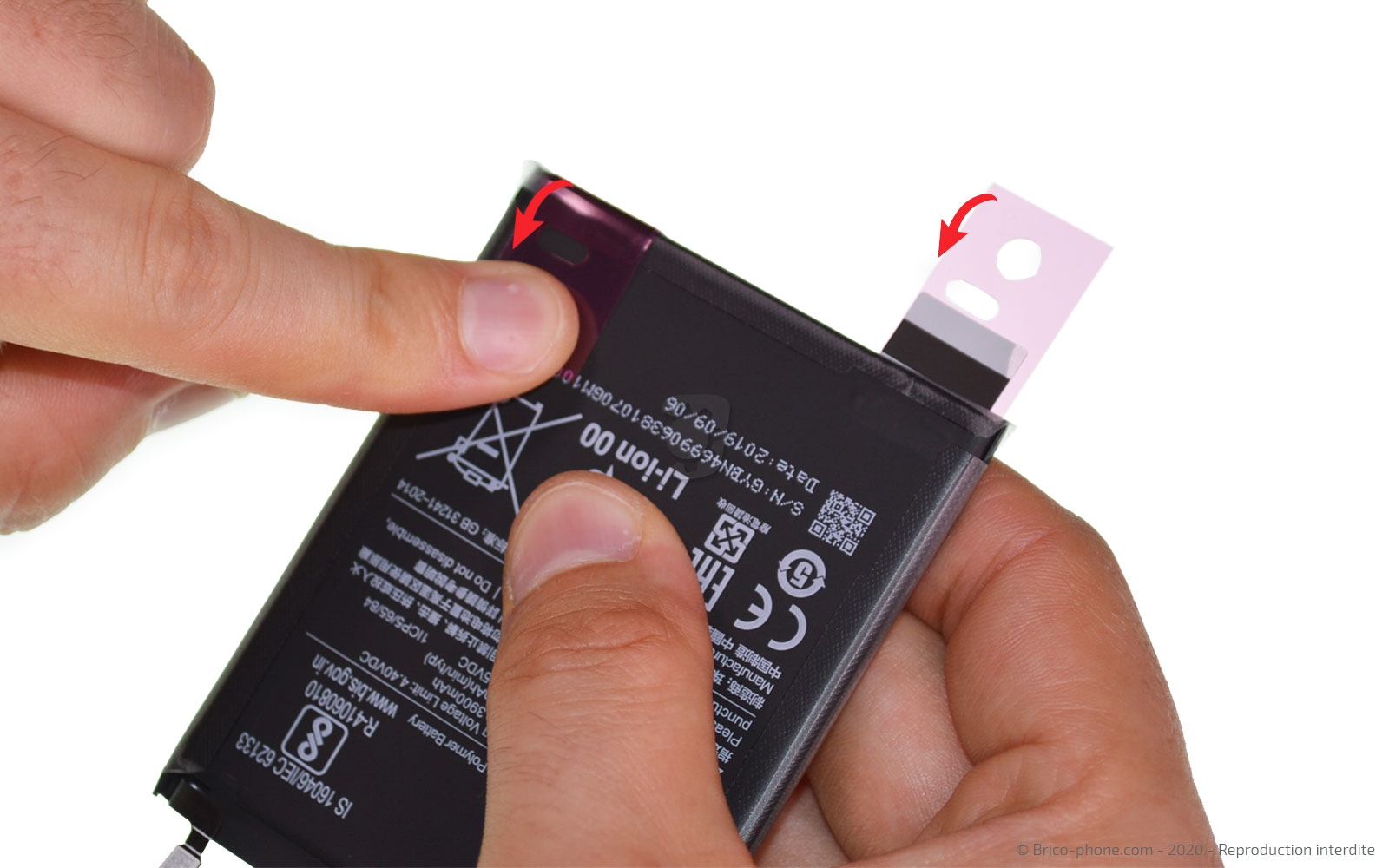 Changement de la batterie sur Redmi Note 8 photo 2