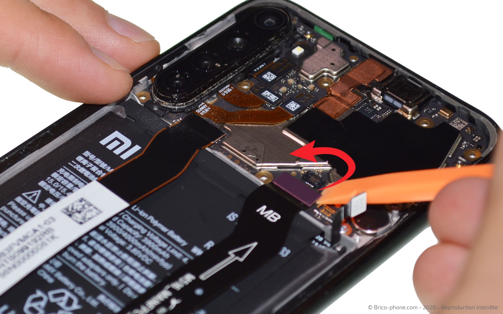 Changement de la batterie sur Redmi Note 8 photo 1