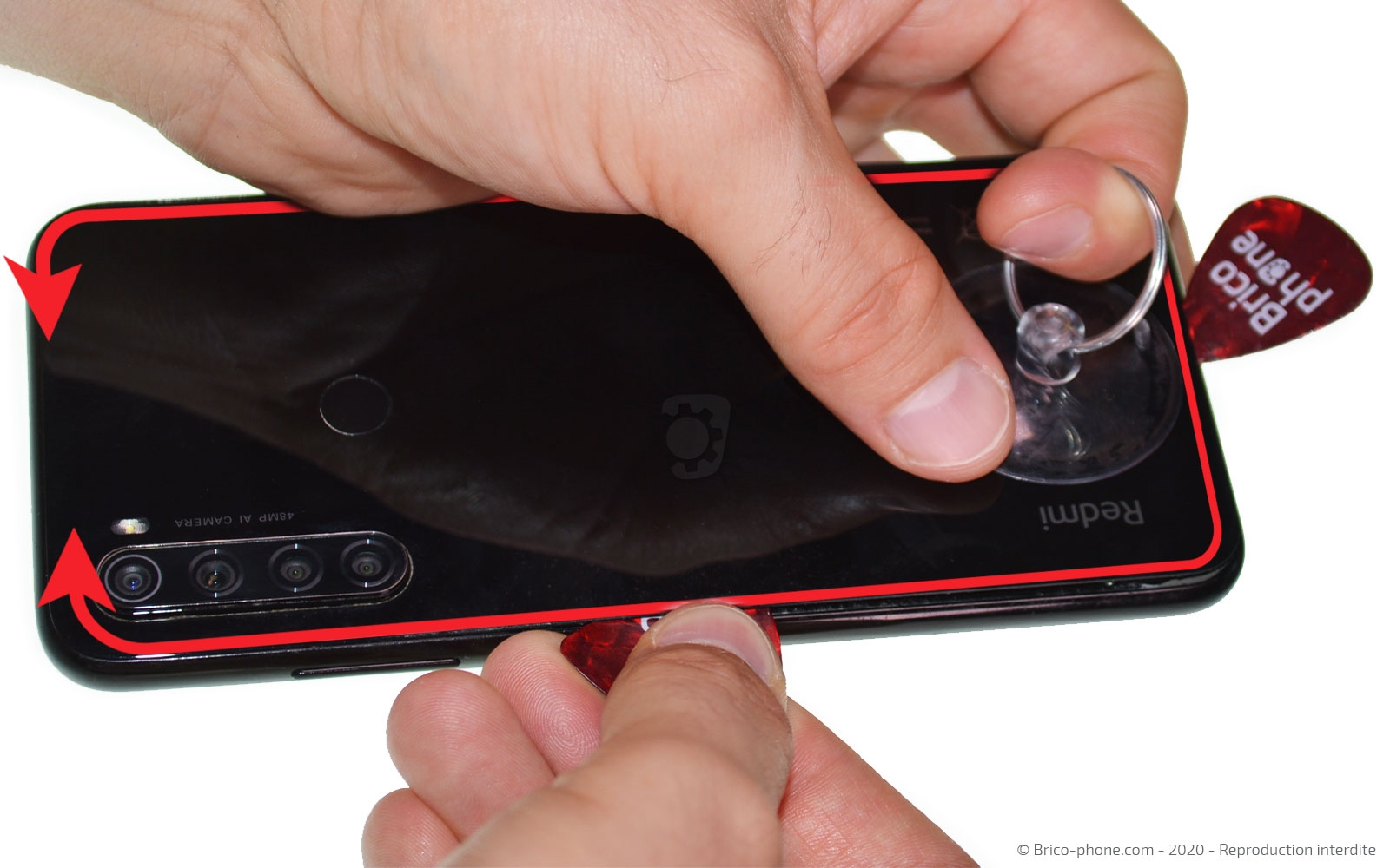 Changement de la batterie sur Redmi Note 8 photo 1