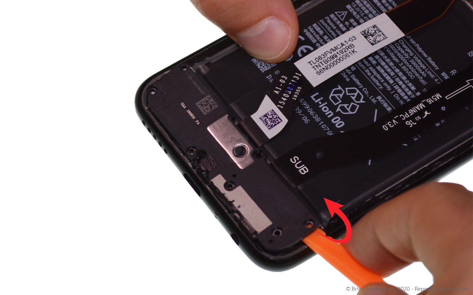 Changement du connecteur de charge sur Redmi Note 8 photo 2