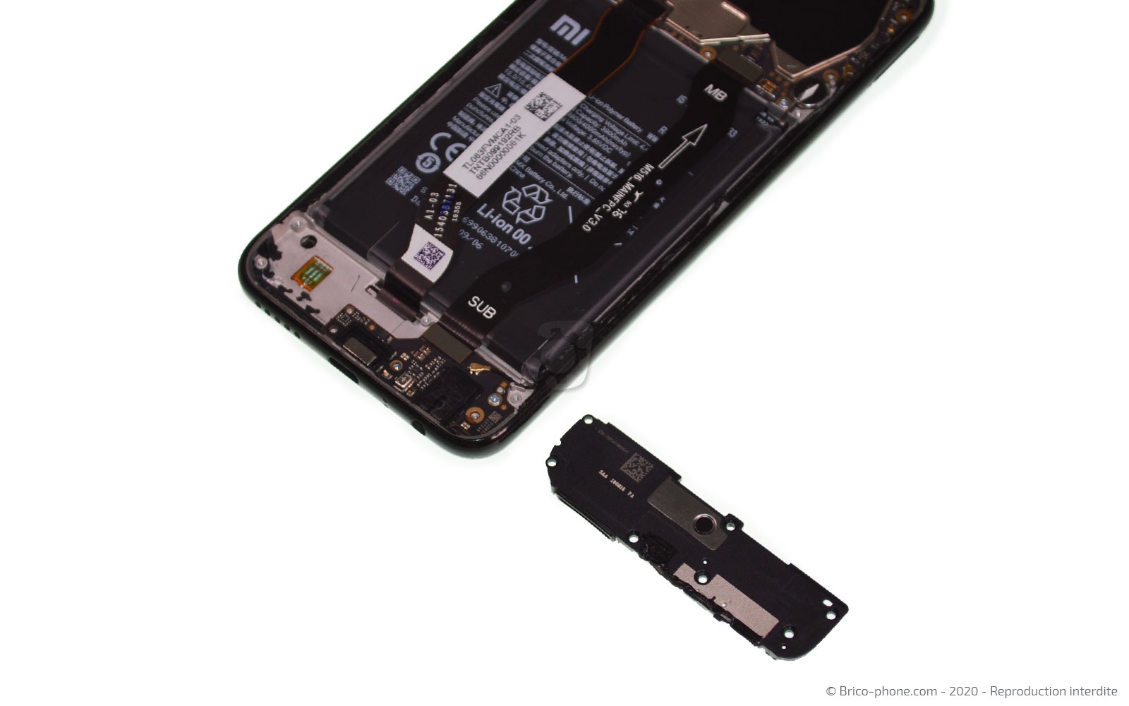 Changement du connecteur de charge sur Redmi Note 8 photo 3