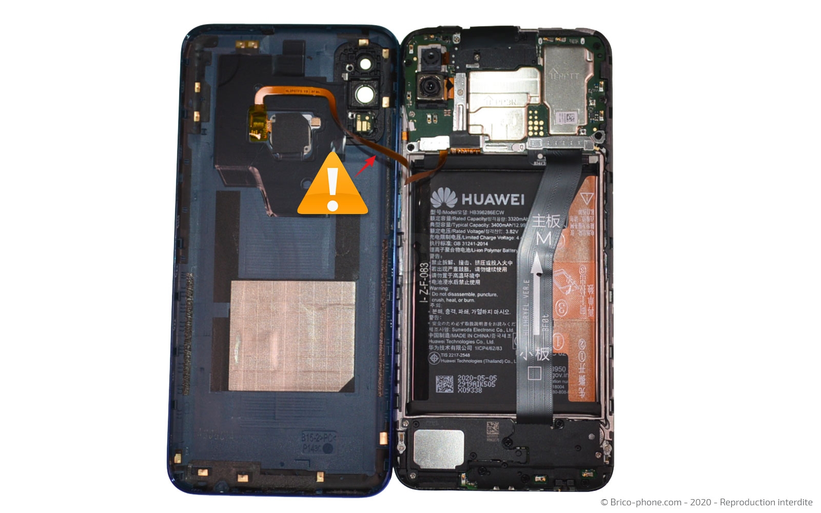 Démontage complet sur P Smart 2020 photo 4