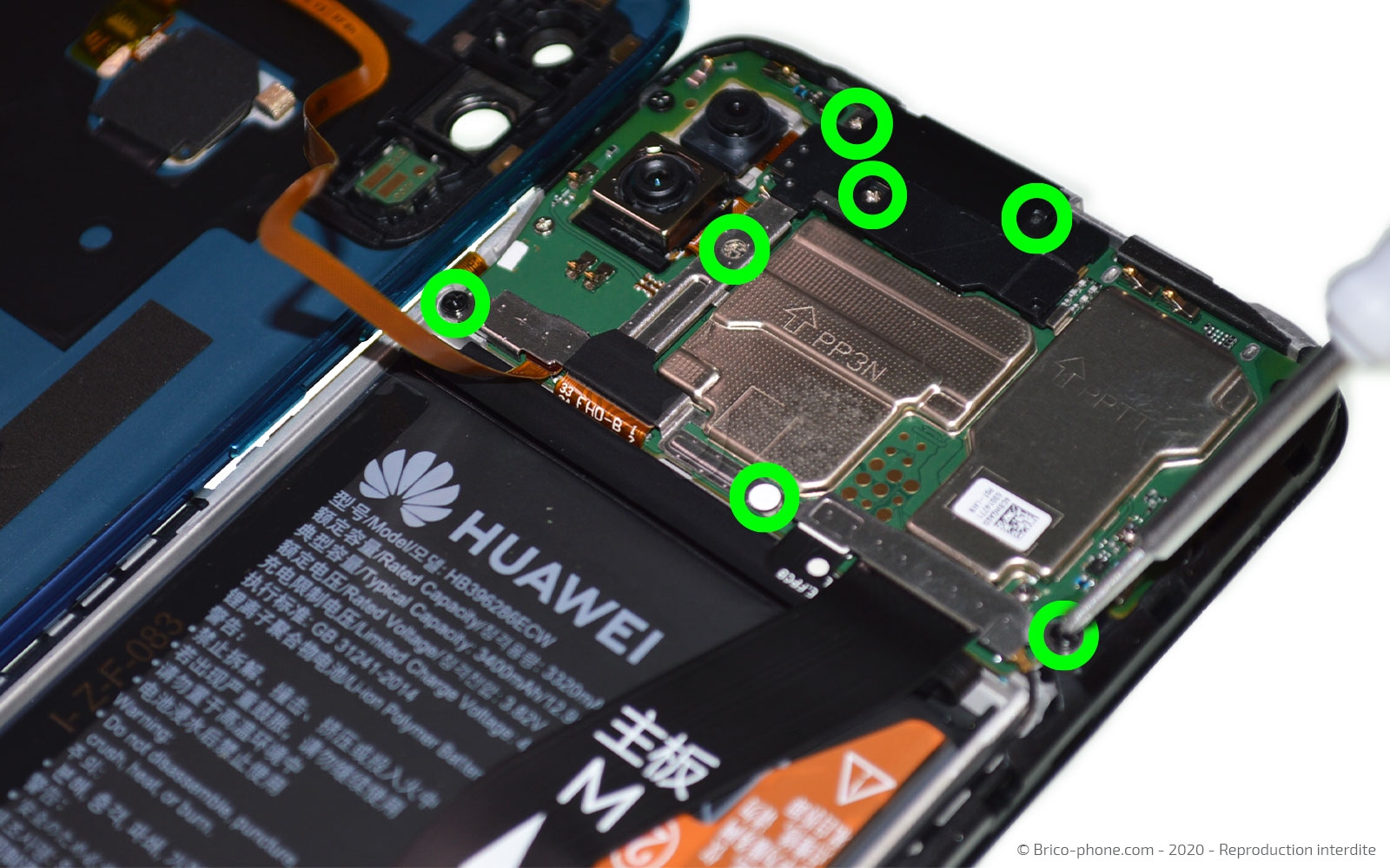 Démontage complet sur P Smart 2020 photo 1