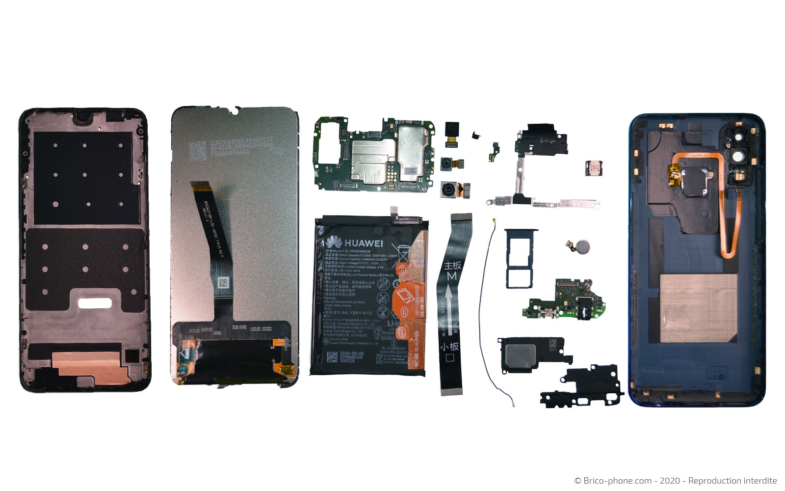 Démontage complet sur P Smart 2020 photo 1