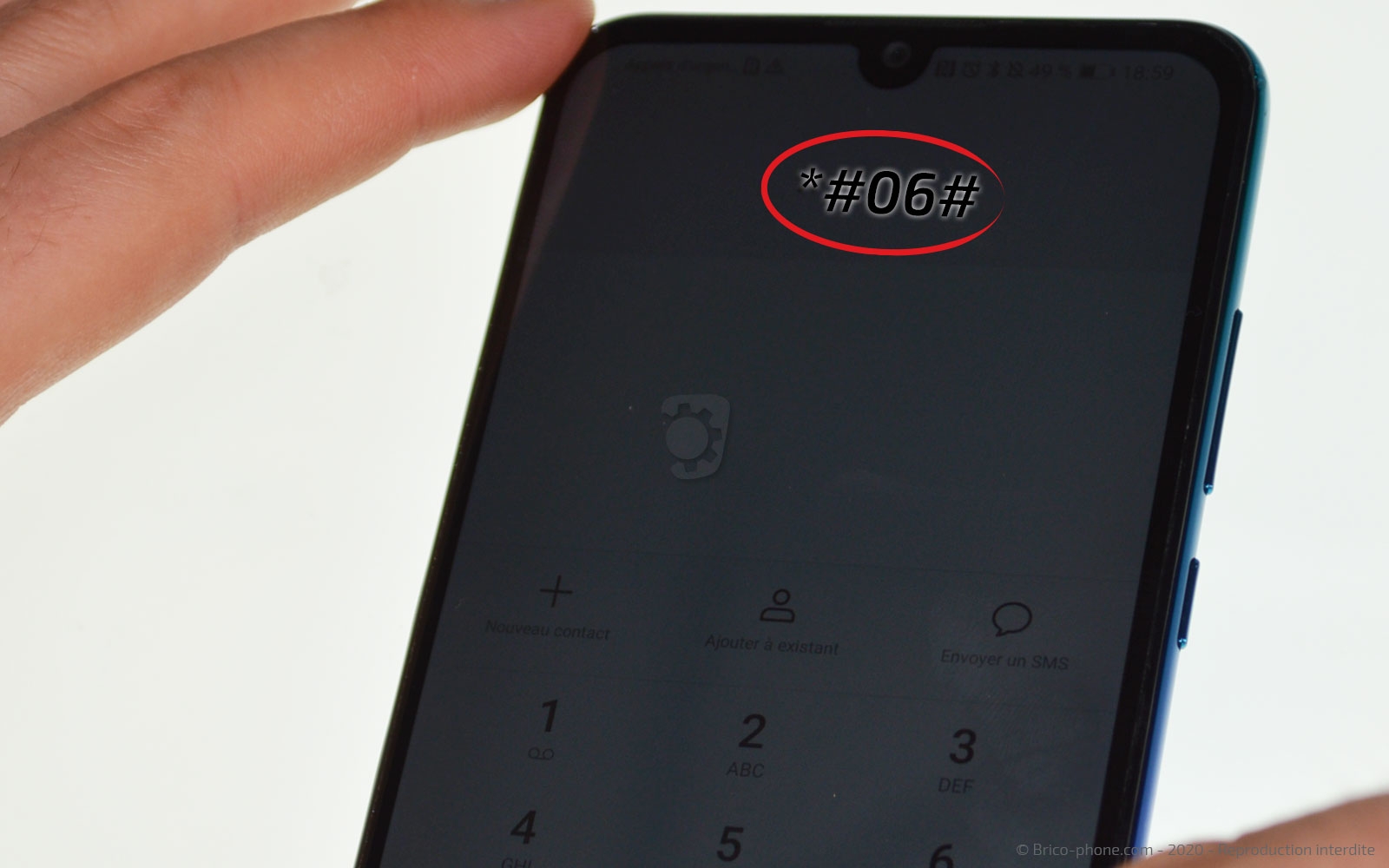 Changement du connecteur de charge sur P Smart 2020 photo 1