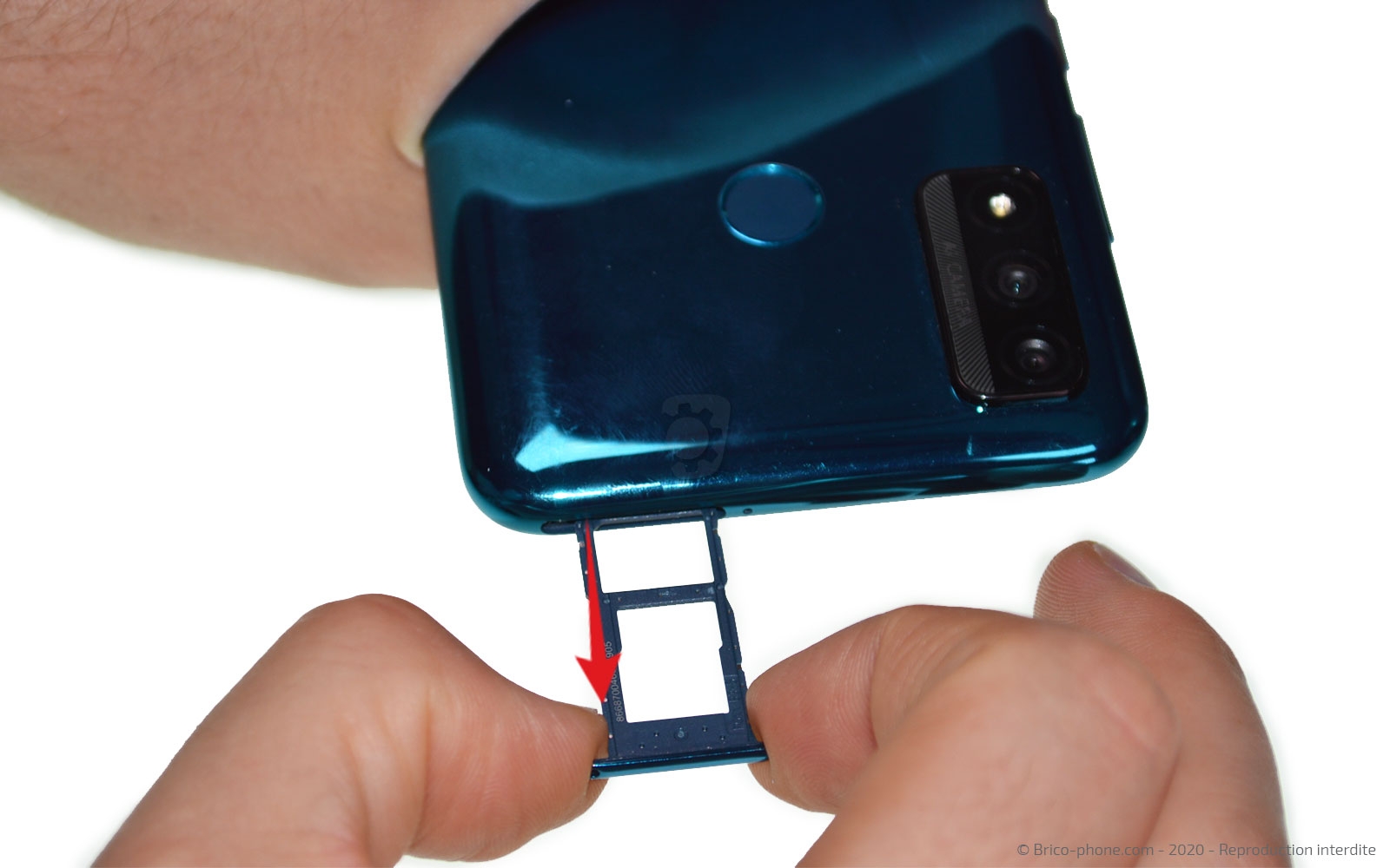 Changement du connecteur de charge sur P Smart 2020 photo 2